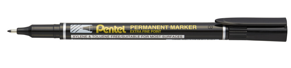 Marker wodoodporny NF450-A czarny Pentel